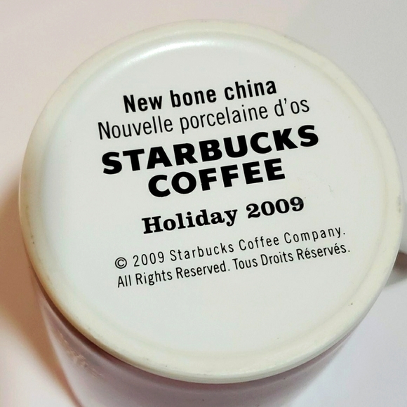 Starbucks New Bone China Holiday  Coffee mugs - Picture 7 of 9